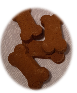 Pumpkin Spice Dog Biscuits
