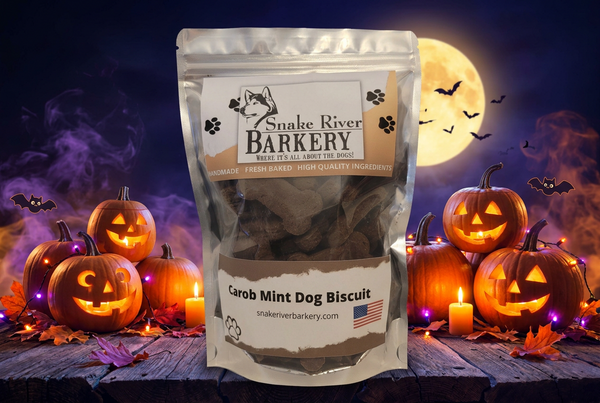 Carob Mint Dog Biscuits