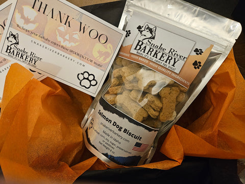 Salmon Dog Biscuits