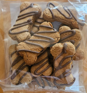 Carob Drizzle Mini-Bones